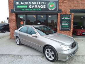 MERCEDES-BENZ C CLASS 2004 (54) at Blacksmith Garage Stockton on Forest